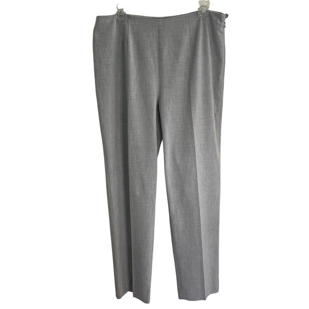 Thalian Light Gray Trousers Side Zipper Size 14